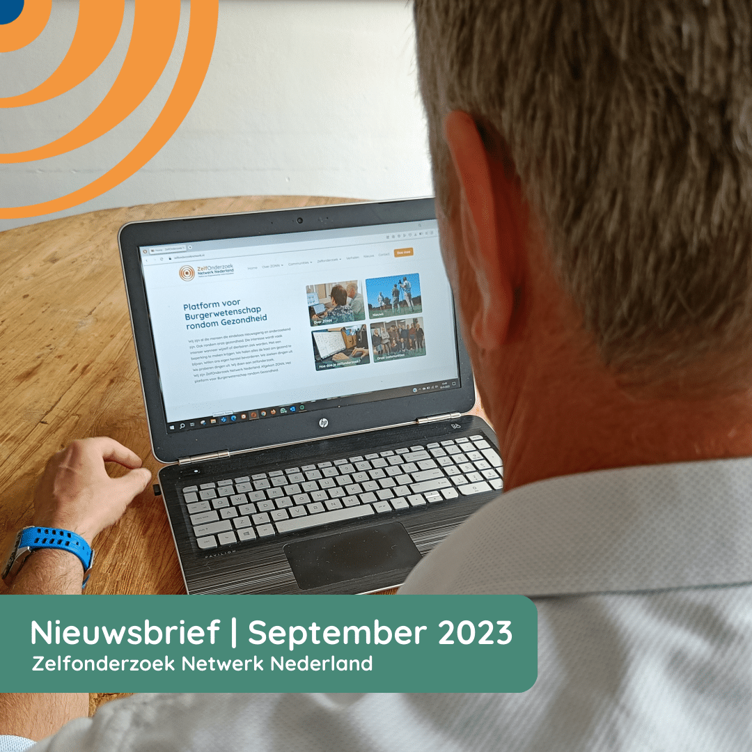 Nieuwsbrief ZelfOnderzoek Netwerk Nederland