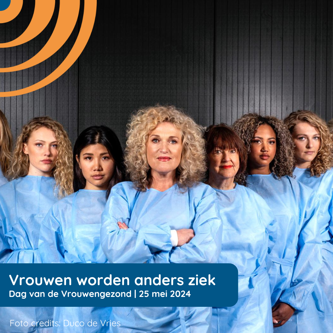 Vrouwen worden anders ziek maar het mannenlichaam is de norm - Dag van de Vrouwengezondheid 25 mei 1014