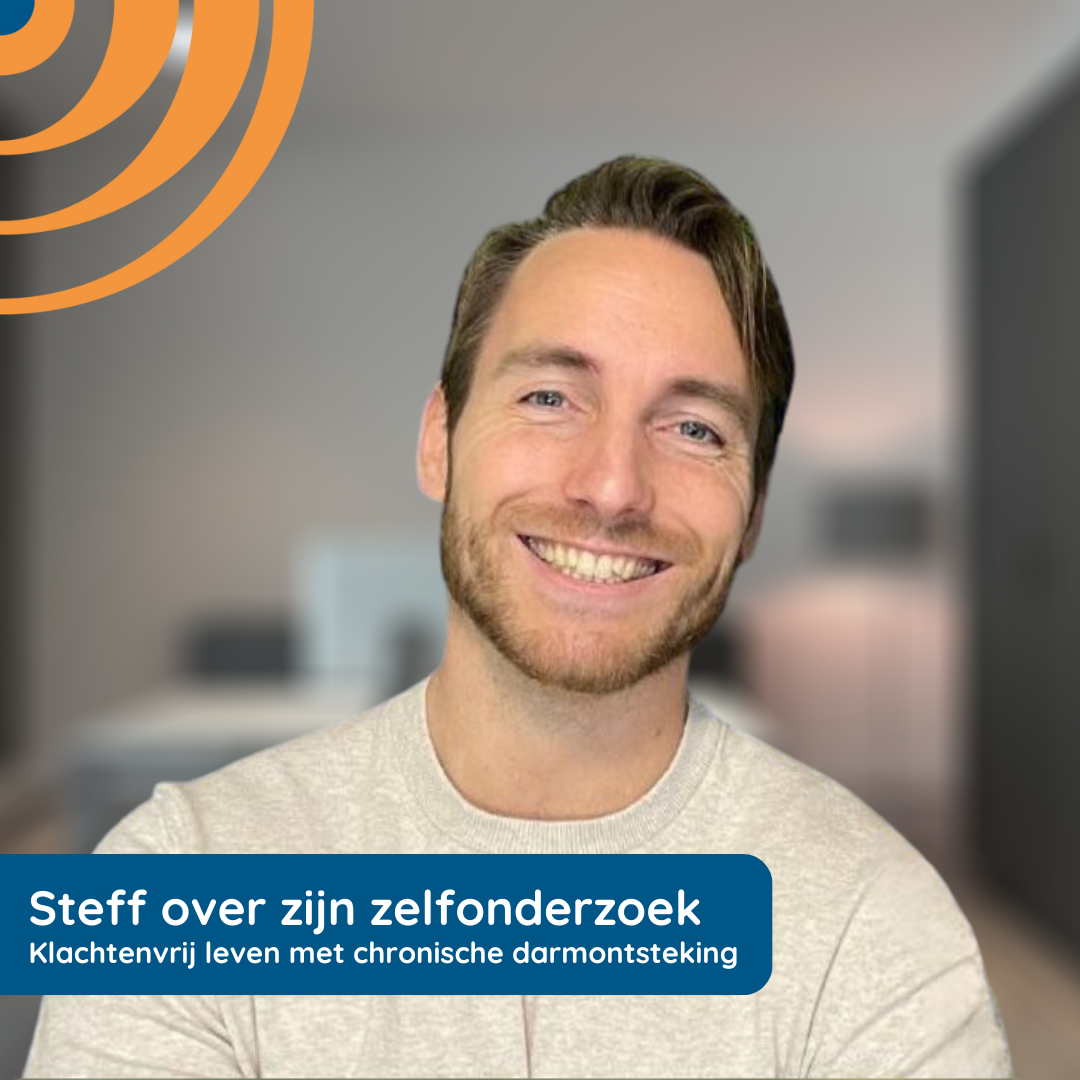 Steff Beerenfenger over zijn zelfonderzoek naar chronische darmontstekingen en het Stedy project dat daaruit is ontstaan.