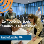 Zelf op Onderzoek rondom je Gezondheid op zondag 6 oktober 2024