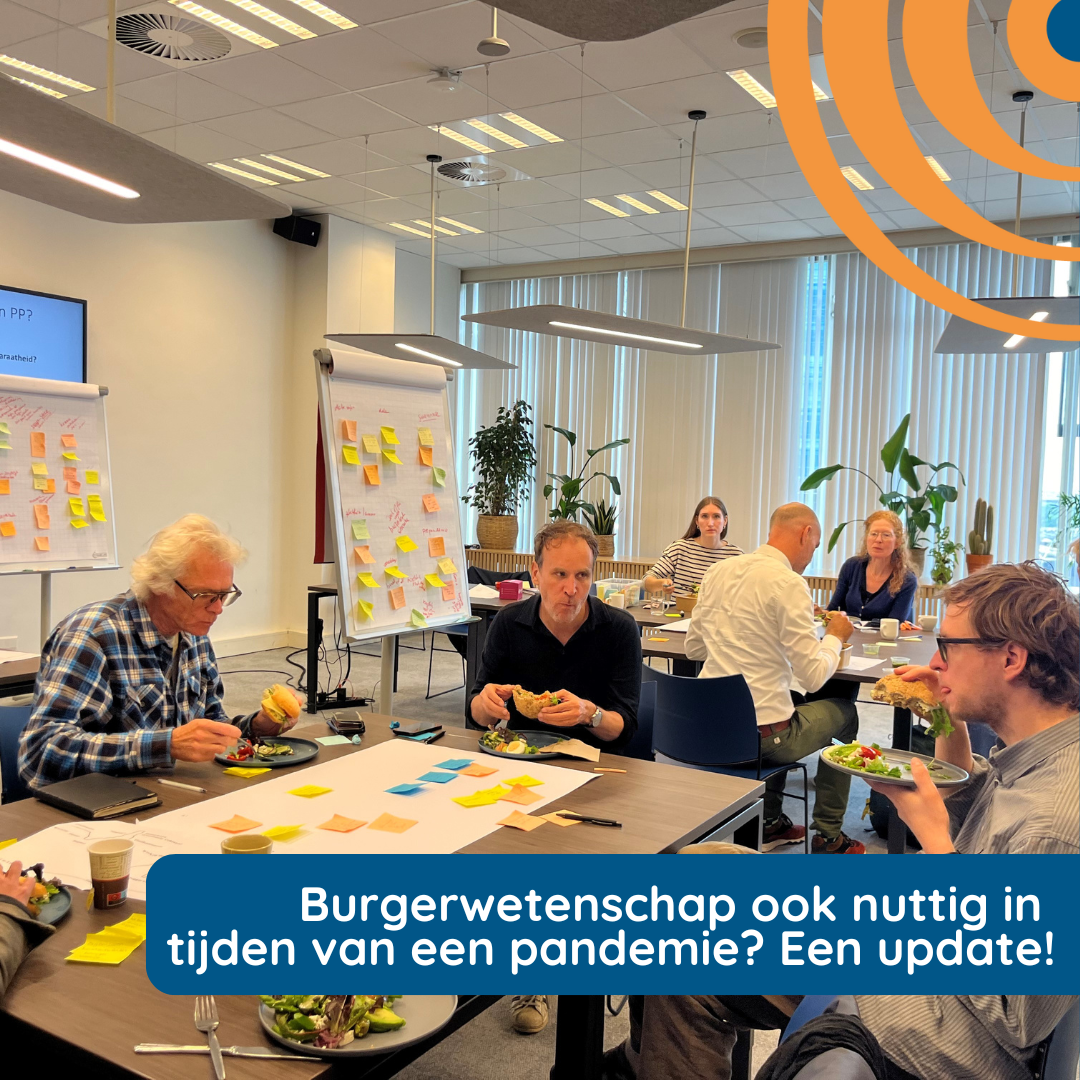 Burgerwetenschap, ook nuttig in tijden van een pandemie? Een update.