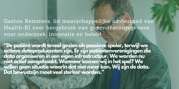 Burgers en patiënten verdienen stem in secundair data-gebruik
