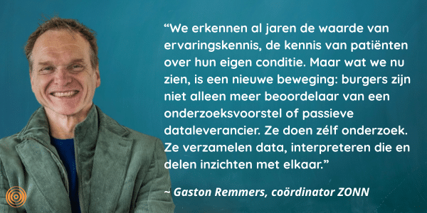 Quote Gaston Remmers van ZONN vanuit het interview met Liesbethe van der Wal van de Hartstichting