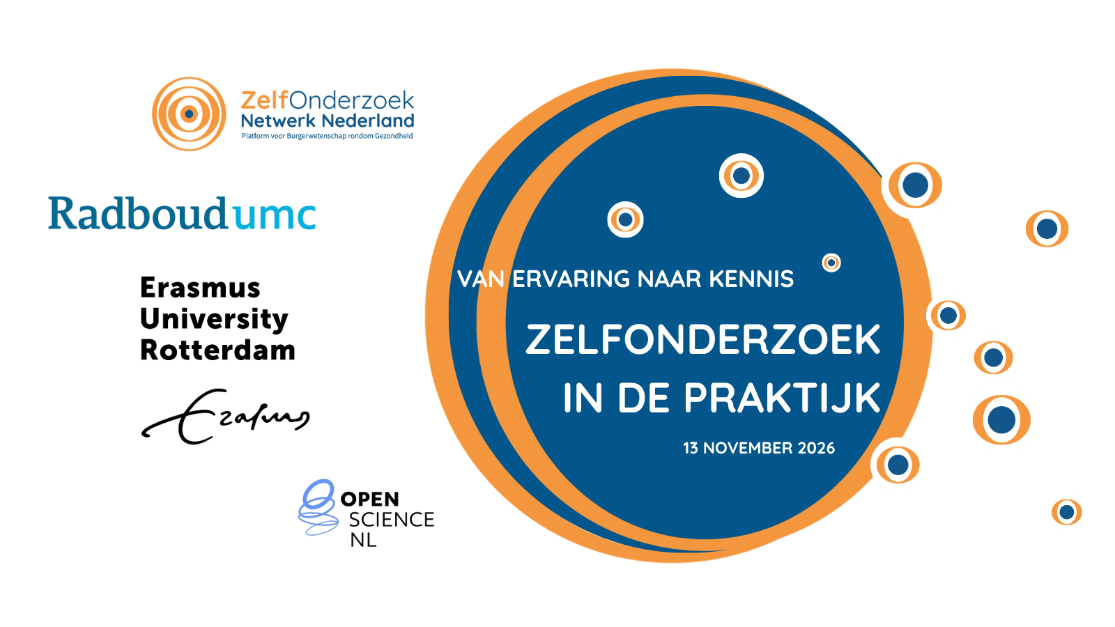 Landelijke bijeenkomst zelfonderzoek in de praktijk 13 november 2026